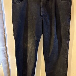 Black Wrangler Denim Jeans